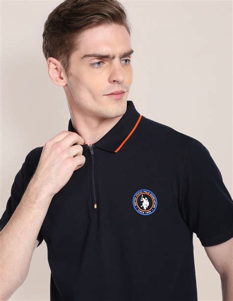 Solid Jacquard Polo Shirt – U.S. Polo Assn. India