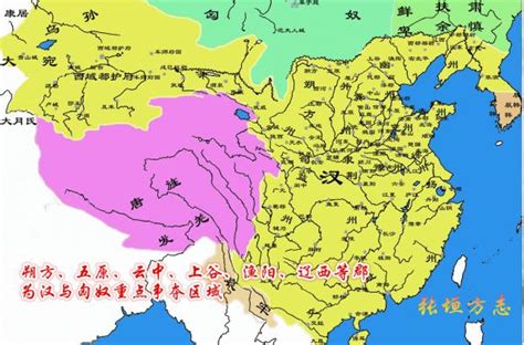 七幅地图，看完西汉历史|丝绸之路|匈奴|刘邦_新浪新闻