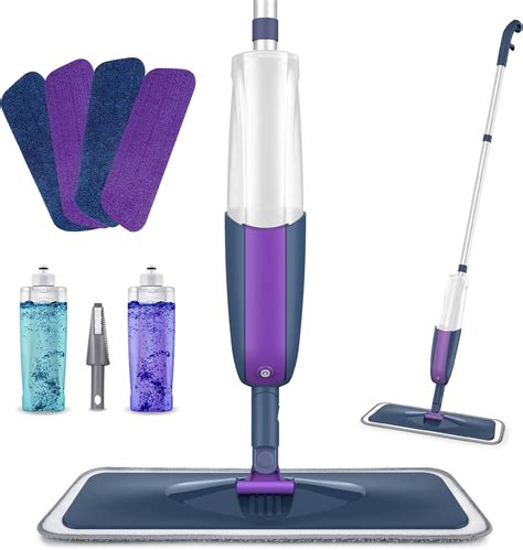 Spray Mops Wet Dry Mops for Floor Cleaning - MEXERRIS Microfiber ...