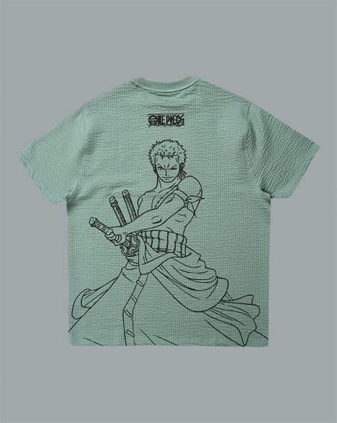 One Piece Roronoa Zoro Printed Relaxed Fit Tshirt For Men – Free Authority