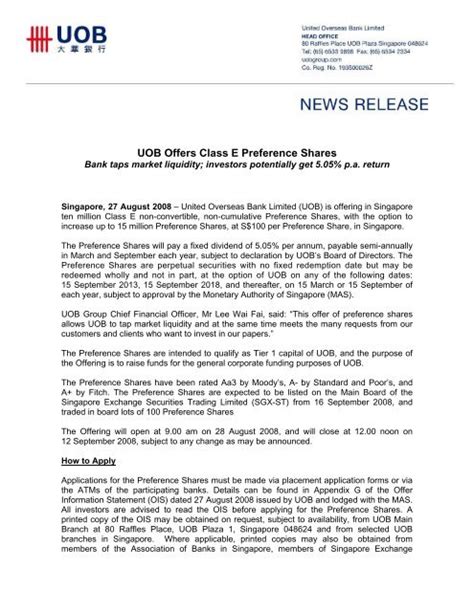 Ordinary Shares And Preference Shares – How Do They Affect Shareholders ...