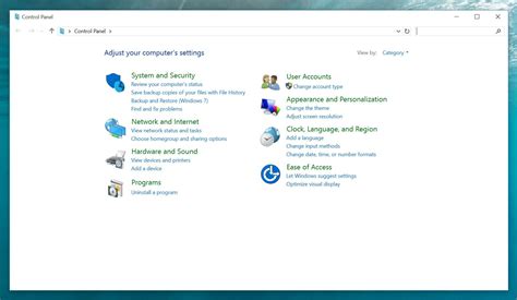 Image result for My Computer Control Panel