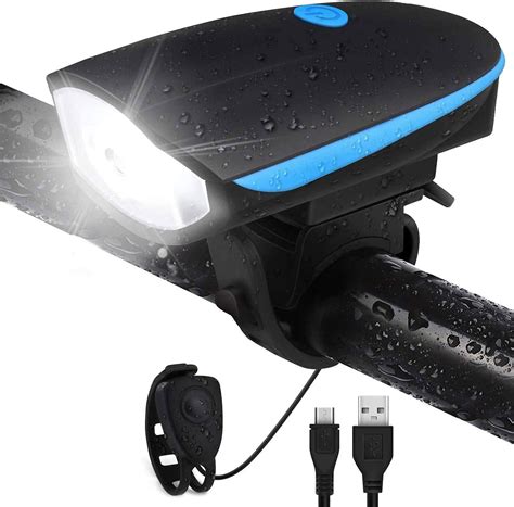 Buy Techista 2-in-1 Rechargeable and Waterproof LED Cycle Front Lights ...