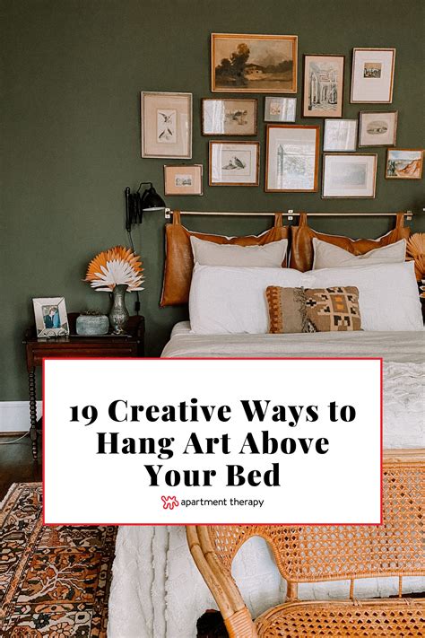 19 creative ways of hanging art above your bed – Artofit