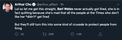 NYT editor Bari Weiss resigns citing 'hostile work environment'; full ...