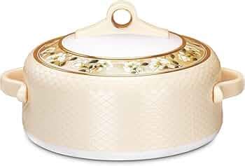 Nayasa Coral 2000 ml Insulated Inner Stainless Steel Casserole - Cream ...