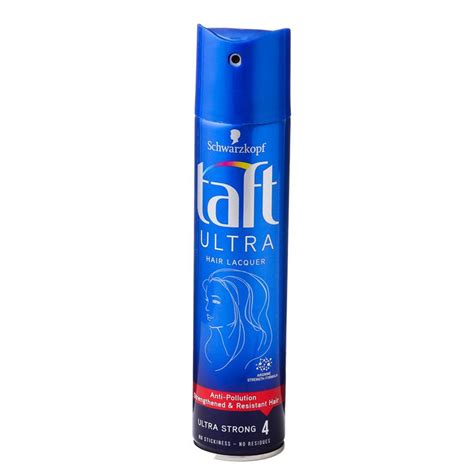 Schwarzkopf Taft Ultra Strong 4 Hair Lacquer Spray 250ml – Mani Ram ...