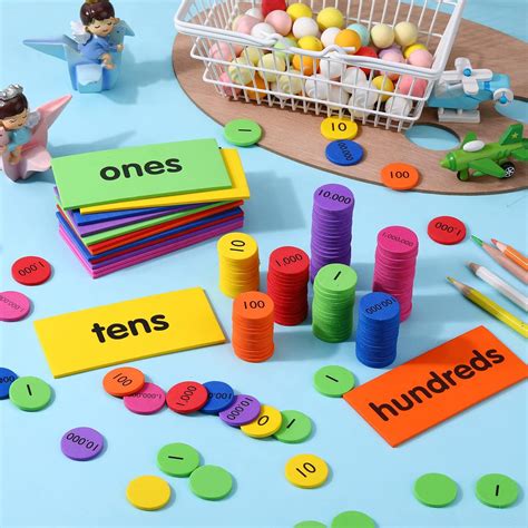 Math Manipulatives Place Value Disks at June Hughes blog