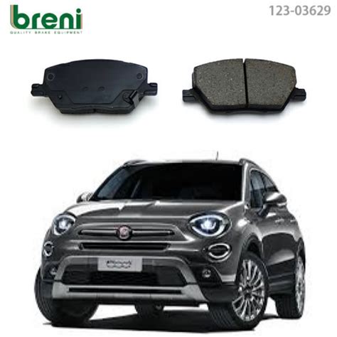 フィアット 500X Breni 超低ダストパッド DFPシリーズ フロント用 | ベネシックパーツショップ