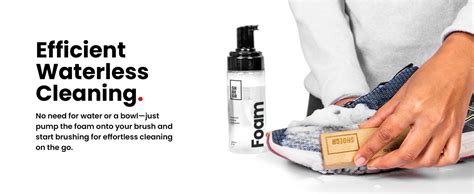 Buy SHOEGR Instant Shoe Cleaning Foam | 150ml White Shoe Cleaner Kit ...