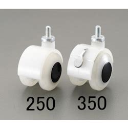 EA986TC-250 | Caster (Two Wheels) Wheel Diameter × Width: 50 × 51 mm ...