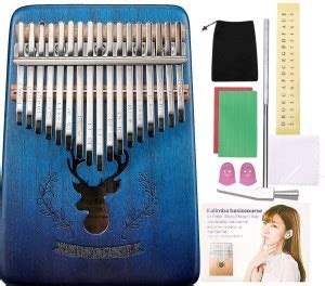 Techtest Kalimba 17 Keys Thumb Piano Portable Finger Piano - Kalimba 17 ...
