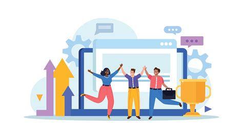 IT Team Vector Image 的图像结果