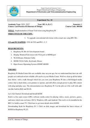 4 Humidity and Temperature monitoring using Blynk - Pimpri Chinchwad ...