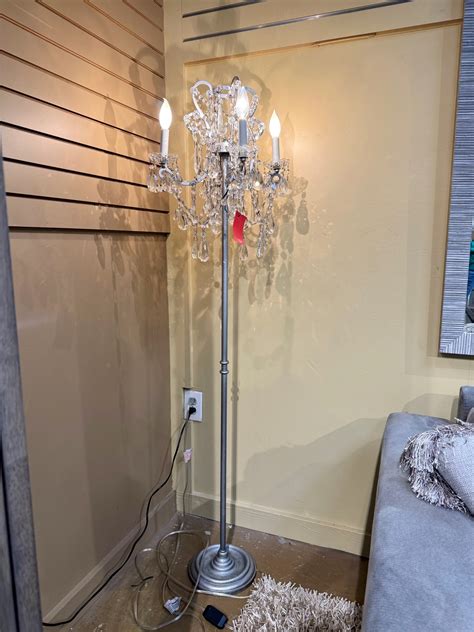 RH Rococo Crystal Floor Lamp at The Missing Piece