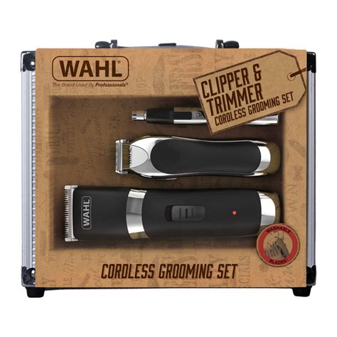 Wahl Wahl Clipper and Trimmer Cordless Grooming Set in Vanity Case