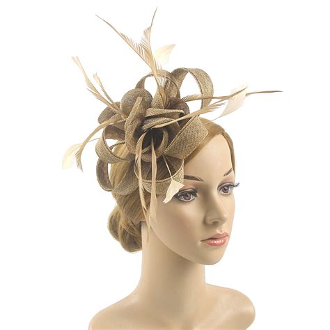 Wedding Fascinators Feathers Hat – PRATIHARYE