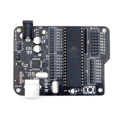 SmartElex Aryabhatta 8051 Microcontroller Development Board – Robocraze