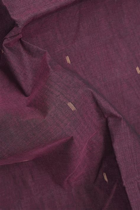 Allover Threadwork Buttis Teal Mulberry Bengal Cotton Saree – Sundari Silks