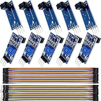 TCRT5000 Infrared Reflective Sensor, IR Photoelectric Switch Barrier ...