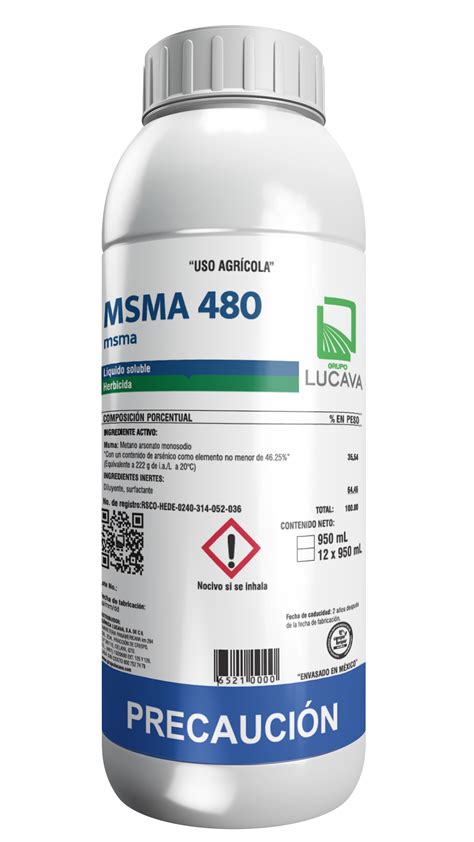 MSMA 480 – Agro Lucava