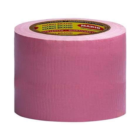 Mario Pink Duct Tape - 25 Meters in Length 48mm / 2" Width - 1 Roll Per ...