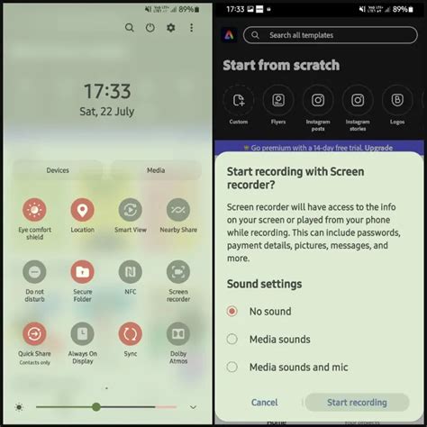 Image result for Recording File Screenshot Android
