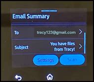 Image result for HP Scanner Control Panel Menu