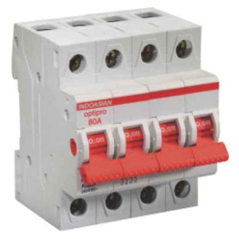 Buy Indoasian Optipro Isolator Four Pole 40A - 125A Online at Bestomart