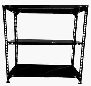 MS CRC Metal Storage Rack Adjustable and Free-standing Rack 3 Shelf (36 ...