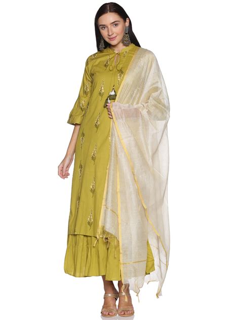 Kurti 2PC Parrot Green – Vastralaya - Colors of Life