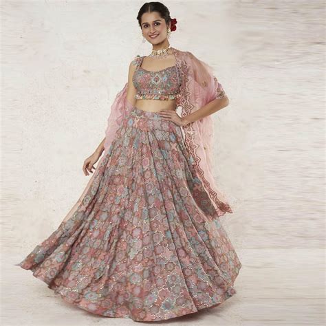 Buy Himayra Shell Lehenga Set For Women | Indyverse