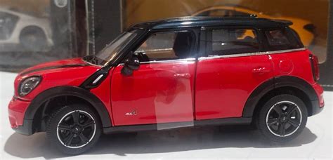 Rastar MINI Countryman Red diecast car 1/24 scale – Hobbytoys.co