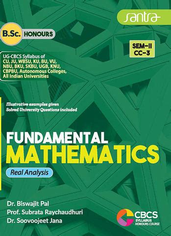 Fundamental Mathemetics (Real Analysis)SEM II,CC 3(Eng.Version ...