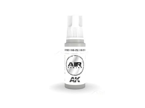 MiG-25/MiG-31 Grey 17ml AK Interactive acrylic color AK11920 | Scale ...