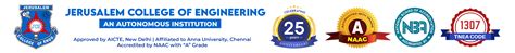 Jerusalem College Of Engineering - Resume Portal