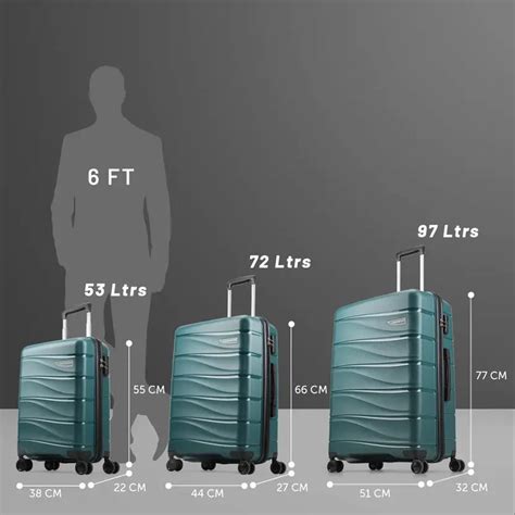Aristocrat Olympus 3-Piece Luggage Set | Cabin, Medium & Large Hard ...