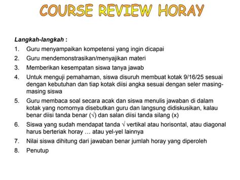 Image result for Course Review Pages