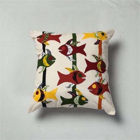 Shop Applique Work Cushion Covers | iTokri India