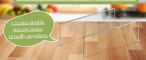 YUMUN Stainless Steel Multipurpose Dish Floor Standing Or Tabletop Rack ...