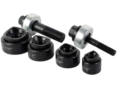 AMZCNC Manual Knockout Punch Kit, Heavy Duty Metal Sheet Knock Out Box ...