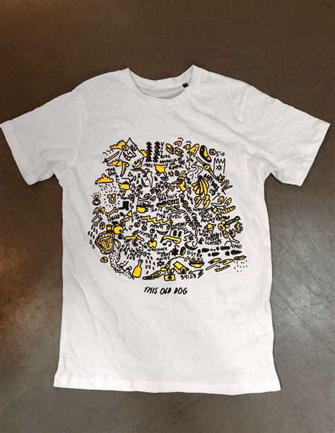 MAC DEMARCO "This Old Dog" T-SHIRT WHITE – Lo-Fi-Merchandise