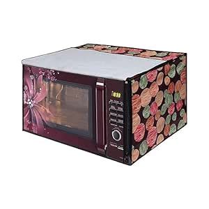 Lithara Printed Waterproof Microwave Oven Cover for Panasonic 27 Litre ...