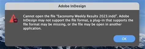 Image result for Adobe InDesign Problem Error