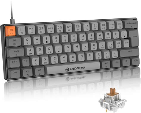 ZIYOU LANG Compact Type-C Mechanical Gaming Keyboard with India | Ubuy