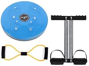 VIRTUAL WORLD Tummy Trimmer | Twister Toning Tube 3 in 1 Combo Burn Off ...