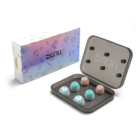 HiFiGo DUNU Candy Silicone Eartips for 4.5mm-6mm Nozzle, Ear Tips ...