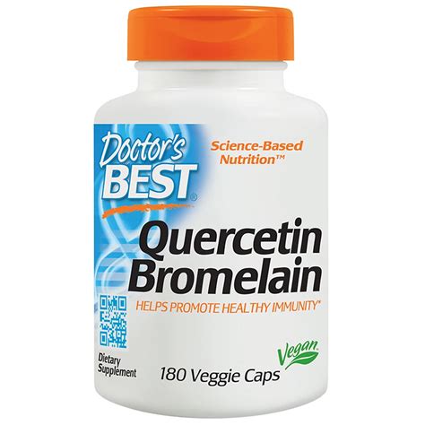 Doctor's Best Quercetin Bromelain, Veggie Caps | Walgreens