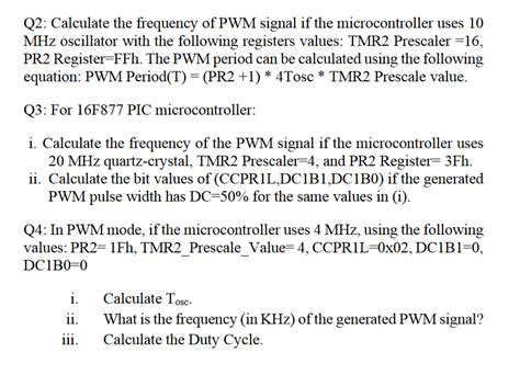 Image result for PWM Frequency Calculator