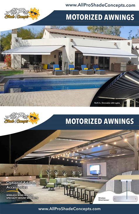 All Pro Shade Concepts: Awnings Brochure - All Pro Shade Concepts